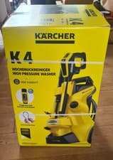 Image of Kärcher K4 Power Control Pressure Washer 130bar + Hose, Lance, Plug'n'Clean NEW!