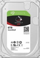 Image of SEAGATE IronWolf 6TB ST6000VN001 3.5" NAS 5400 RPM 256MB SATA 6Gb Hard Drive HDD