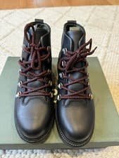Image of Barbour - Keswick Leather Waterproof Ankle Boots - UK 3 - New With Box- RRP £149