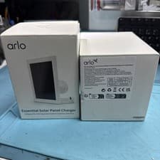 Image of Arlo Essential 2K xl Outdoor Security Camera plus solar panel charger