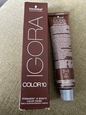 Image of Schwarzkopf Igora Color 10 Hair Dye Cream 60ML Permanent 10 Minute Colour