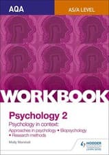 Image of AQA Psychology for A Level Workbook 2 Approaches in Psychology Biopsychology ...