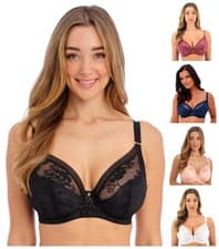 Image of 102314 Fantasie Fusion Lace Padded Plunge Bra