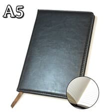 Image of Lined Notebook A5 Hardback Ruled Notepad Notes Journal Premium Book