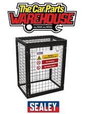 Image of Sealey GCSC219 Safety Cage - 2 x 19kg Gas Cylinders