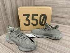 Image of ADIDAS YEEZY 350 v2 TRAINERS UK3.5 EU 36 KHAKI GREEN NEW RRP £240 L31
