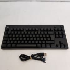 Image of LOGITECH G PRO YU0039 WIRED TENKEYLESS MECHANICAL GAMING KEYBOARD BLACK