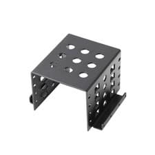 Image of HDD Mounting Rack Black Adapter Bracket 2.5" SSD to 3.5"Bay Hard Drive Dock Tray
