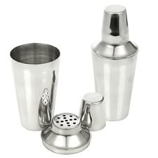 Image of Stainless Steel Cocktail Shaker Mixer Drink Pub Alcohol Party Martini Bar Mojito