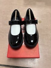 Image of Kickers Kori Mary Jane School Shoes Black Patent Leather, EU36 Girls/Women BNWB