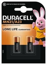 Image of MN21 2 Pack specialty alkaline battery 12V A23 / 23A / V23GA / LRV08 / 8LR932...
