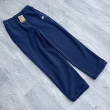 Image of Nike Club Winterised Fleece Open Hem Sweatpants Joggers - Navy [S] FZ0899-410