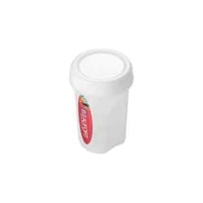 Image of SCREW TOP BEAKER CLEAR FOOD DRINK STORAGE CONTAINER BEAUFORT UK