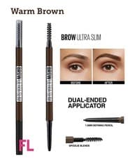 Image of Maybelline New York Brow Ultra Slim Liner Eyebrow Pencil  Choose your Shade