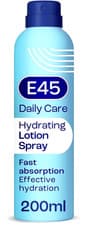 Image of E45 Hydrating Lotion Spray 200ml Normal to Dry Skin - Fast Absorbing Moisturiser