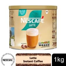 Image of Nescafe Gold Instant Coffee Latte 1kg Tin or 40 Sachets