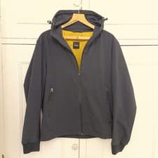 Image of Hugo Boss lightweight detachable Hooded Jacket Size Large waterproof RRP £499