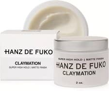 Image of Hanz de Fuko Claymation – Premium Men’s Hair Styling Clay – Super High Hold