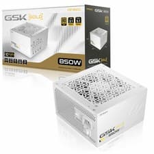 Image of Antec GSK ATX3.1 850W V2 80 Plus Gold Full Modular Power Supply - White