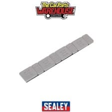 Image of Sealey WWSA510PC Plastic Coated Zinc Plated Adhesive Wheel Weight 5/10g Strip