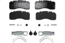 Image of Brake Pad Set, disc brake TRW GDB5072 MAN TGM I 6.871 2005-2022