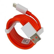 Image of GENUINE ONEPLUS 2 3 5 6 7 8 9 10 11 TYPE C 65 Watt WARP CHARGING CABLE 6.5A 1m