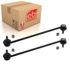Image of 2x Front Drop Links Anti Roll Bar Fit Peugeot 307 308 3008 Febi 19397