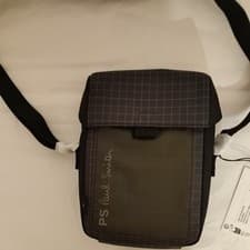 Image of Paul Smith REFLECTIVE YARN MEYESK Sand Small Cross Body Bag RRP £300