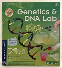 Image of THAMES & KOSMOS Genetics & DNA Lab STEM Experiment Kit Ages 10+