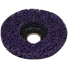 Image of Draper 37608 Polycarbide Strip Disc, 115mm, 22.23mm, 180 Grit, Purple