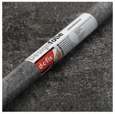 Image of D-C-Fix Avellino Beton Slate Charcoal Grey Self Adhesive Vinyl Film 67.5cm x 2m