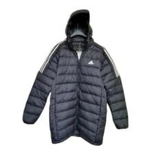 Image of Adidas Essentials Down Puffer Jacket Black Sz Medium Uk 10/12 bnwt