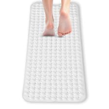 Image of Non-Slip Strong Suction Cups Bathtub Mats Extra Long Anti Mold Bathroom Rugs UK