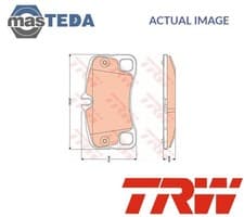 Image of GDB1792 BRAKE PADS SET BRAKING PAD REAR TRW NEW OE REPLACEMENT