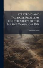 Image of Strategic and Tactical Problems for the Study of the Marne Campaign, 1914 by Con