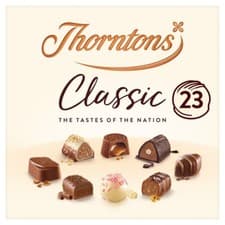 Image of Thorntons Classic Collection 262g – A Gift Box of Milk, Dark & White Chocolate