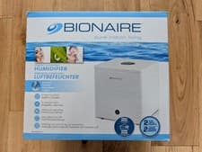 Image of Bionaire Portable Ultrasonic Humidifier BUH003 White, Ultra Quiet, Cool Mist