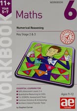 Image of 11+ Maths Year 5-7 Workbook 6: Numerical Reasoning