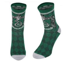 Image of Harry Potter SLYTHERIN House Socks unisex 7 to 10 size GREEN OFFICIAL - NEW
