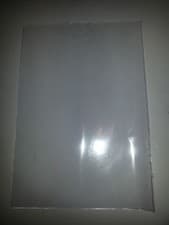 Image of HEAVY DUTY 180 MICRON CLEAR PLASTIC PVC Pocket - A8/A7/A6/A5/A4/A3/A2/A1-uk made