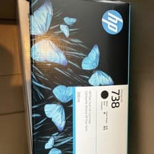 Image of HP 738 300-ml Black DesignJet Ink Cartridge exp Nov2027