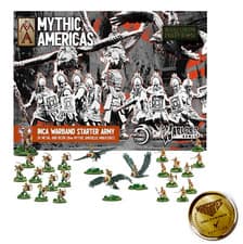 Image of Mythic Americas: Inca Warband Starter Army Set - Warlord Games Miniatures