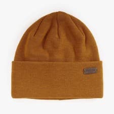 Image of Barbour Healey Beanie Hat Dark Ginger