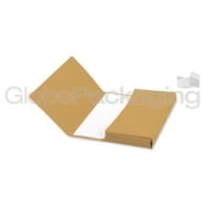 Image of 50 x YELLOW FOOLSCAP HALF FLAP DOCUMENT WALLETS FOR A4 DOCS ETC