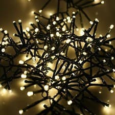 Image of 2000 LED Cluster Lights 26m Christmas Lighting Indoor Outdoor Memory Timer