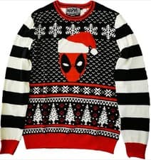 Image of Marvel - Ugly Deadpool Christmas Sweater S