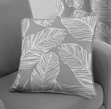 Image of Fusion Matteo Leaf Cushion Cover 43cm x 43cm (17"x17")