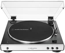 Image of AUDIO TECHNICA AT-LP60XBT WHITE BLUETOOTH BELT DRIVE TURNTABLE
