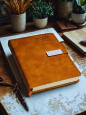 Image of Daily planner 2026 - Diary 2026 - A5 Page a day diary 2026