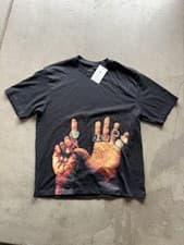 Image of Nike Air Jordan MVP Rings 6 Championships Shirt Black Mens Large HJ2322-010 NEW